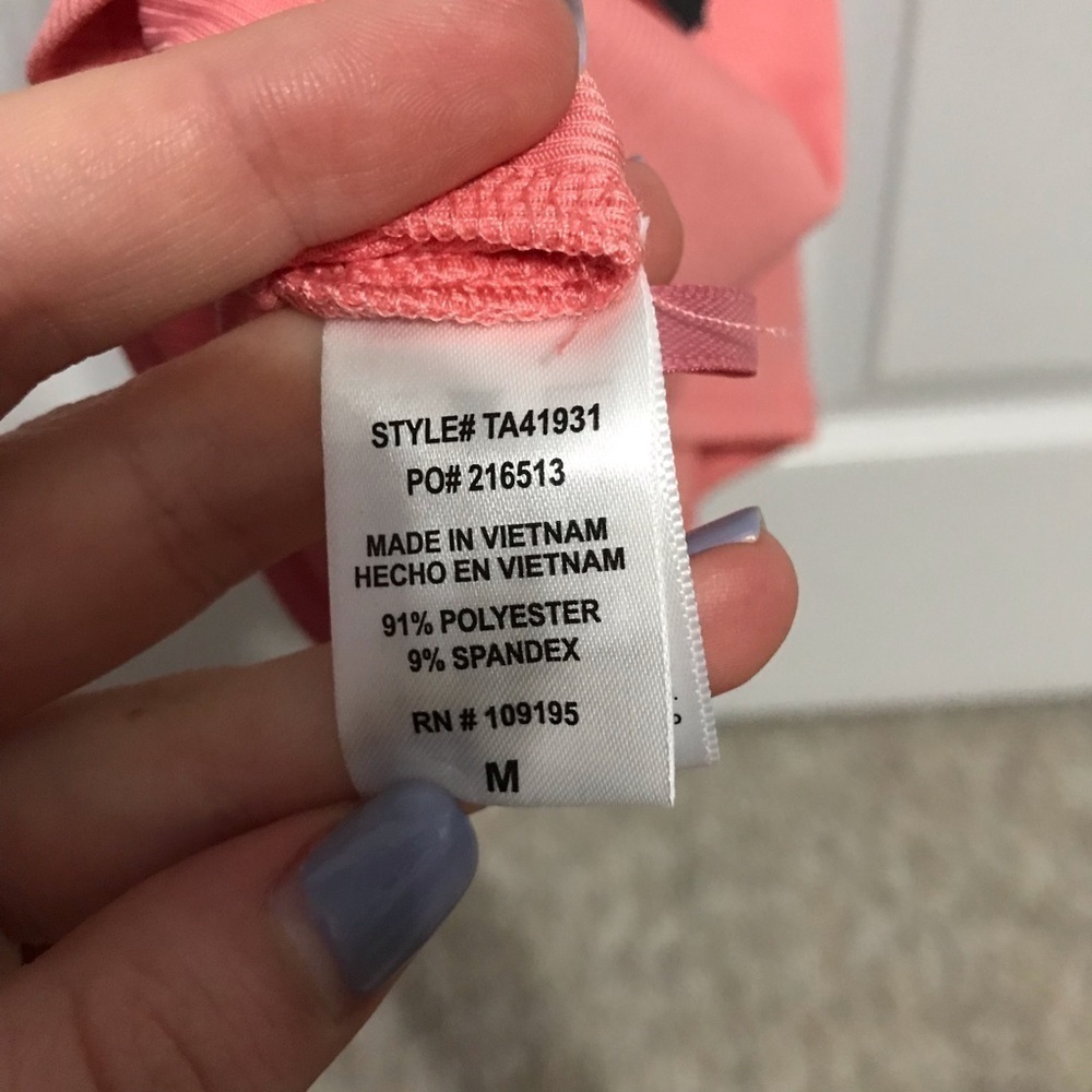 NWT Love J Baby Pink Ruffled Crop Top - Picture 7 of 9